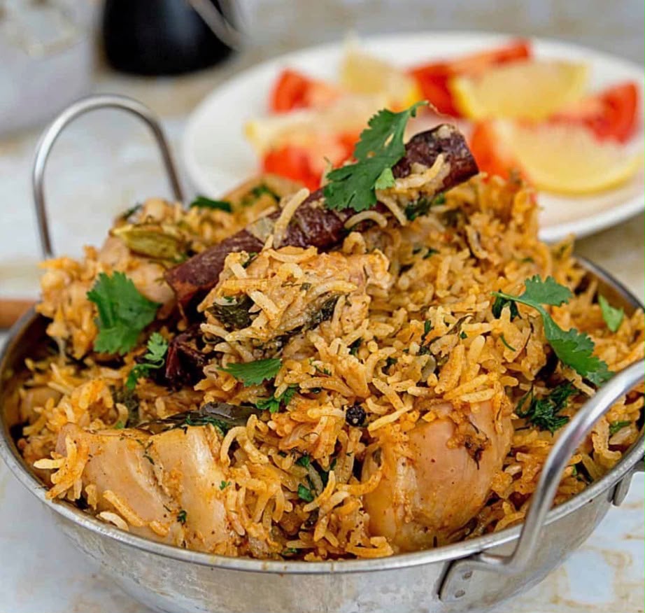 Aromatic biryani