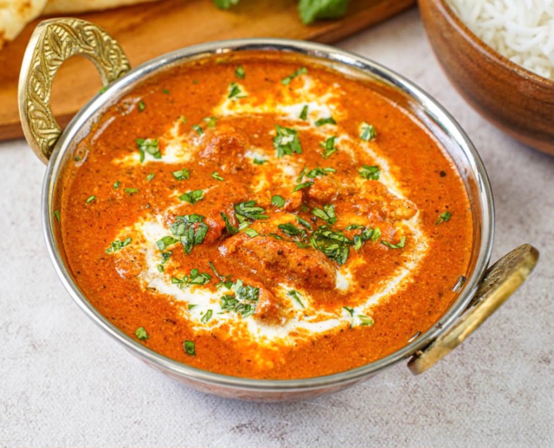 Tandoori and curry spread